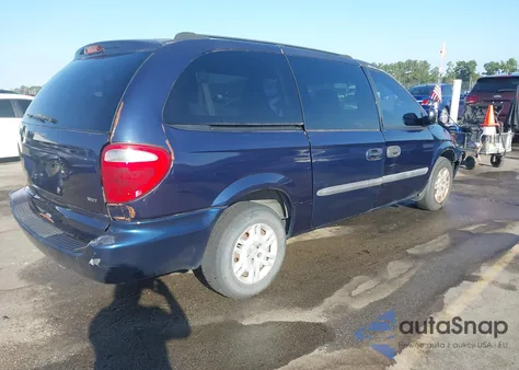 2005 Dodge Grand Caravan Se from USA, damaged, VIN 1D4GP24R95B211887